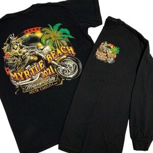 2-Motorcycle Rally Myrtle Beach 2021 Long Sleeve and Short Sleeve T-Shirts